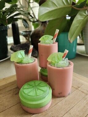 🍉Goats Milk Handcrafted Watermelon Sugar Margarita Novelty Soap – Artisan Treat